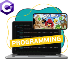 Программирование на C#. Удивительный мир 2D-игр - Школа программирования для детей, компьютерные курсы для школьников, начинающих и подростков - KIBERone г. Заринск