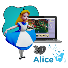 Alice 3d - КИБЕРшкола программирования для детей, компьютерные курсы для школьников, начинающих и подростков - KIBERone г. Заринск