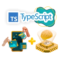 TypeScript + AI: создаём умные веб-приложения - КИБЕРшкола программирования для детей, компьютерные курсы для школьников, начинающих и подростков - KIBERone г. Заринск