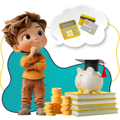 Финансовый интеллект вместе KIBERone - КИБЕРшкола программирования для детей, компьютерные курсы для школьников, начинающих и подростков - KIBERone г. Заринск