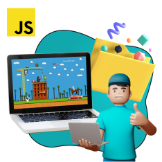 Программирование на JavaScript. Учимся создавать игры! - КИБЕРшкола программирования для детей, компьютерные курсы для школьников, начинающих и подростков - KIBERone г. Заринск