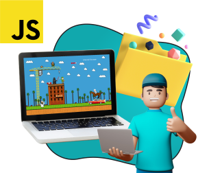 Программирование на JavaScript. Учимся создавать игры! - Школа программирования для детей, компьютерные курсы для школьников, начинающих и подростков - KIBERone г. Заринск