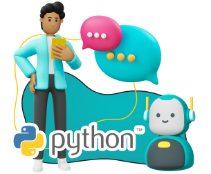 Умный чат-бот на Python - Школа программирования для детей, компьютерные курсы для школьников, начинающих и подростков - KIBERone г. Заринск